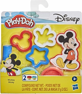 Play-Doh Disney Mickey Mouse 5-Piece Toolset for Kids 3 Years and Up with 2 Non-Toxic Colors