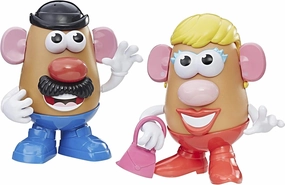 Playskool Mr Potato Head and Mrs Potato Head Bundle of 2 Complete Spud Characters
