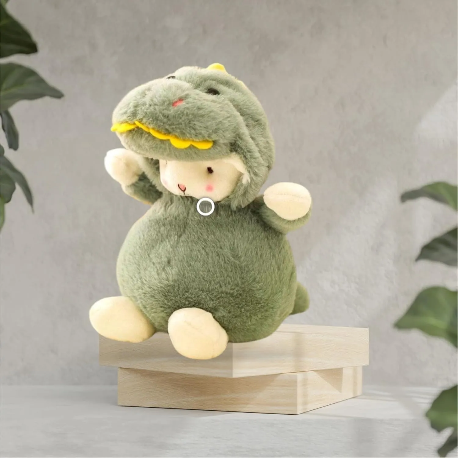 Plush Lamb Sheep Stuffed Animal Soft Cuddly Perfect for Child (Lamb) Soft, Plush, Toy Dinosaur Costume -7.8 Inches- Perfect for Birthdays, Holidays