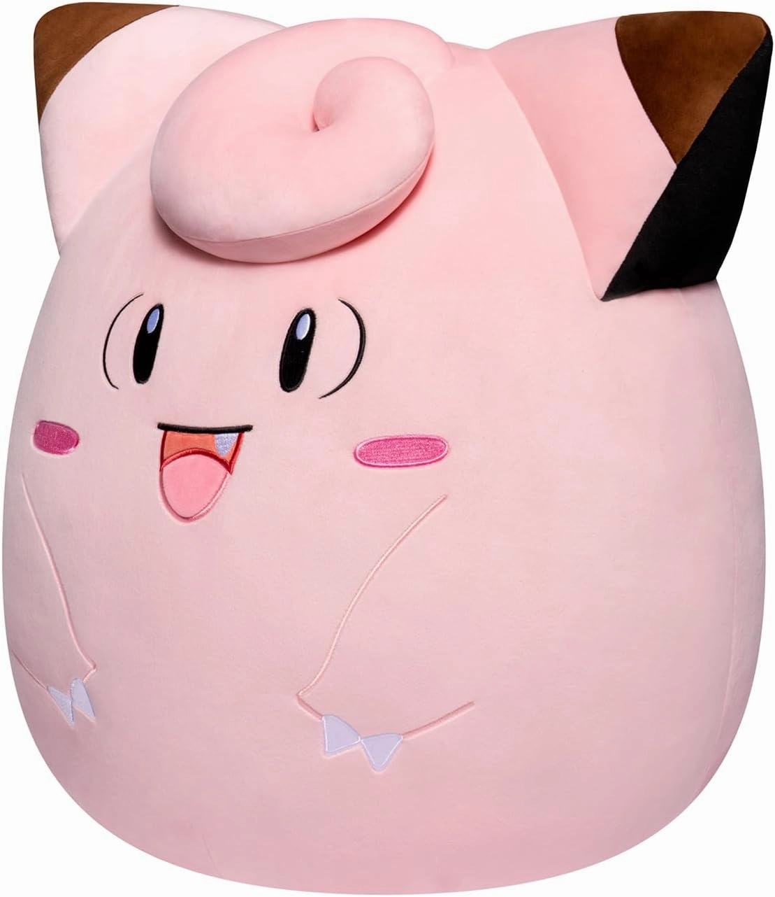 Pokémon Bandai Squishmallows Soft Toy 50 cm – Melofairy (Clefairy) – Large Ultra-Soft Plush – Officially Licensed Giant Melofy Soft Toy – JWS00048