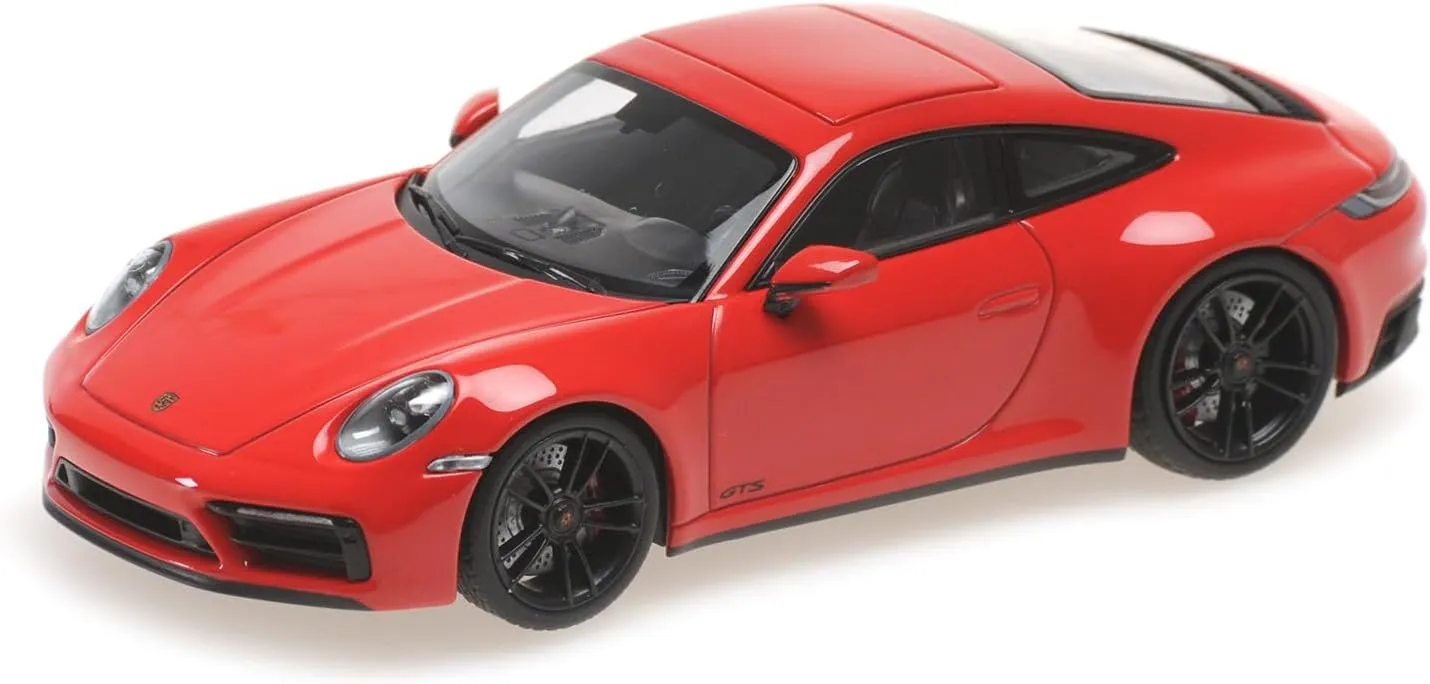 Porsche 911 (992) Carrera 4 GTS 2019-1:43 - Minichamps, Red