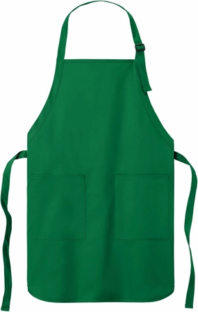 Port Authority Full-Length Two-Pocket Bib Apron