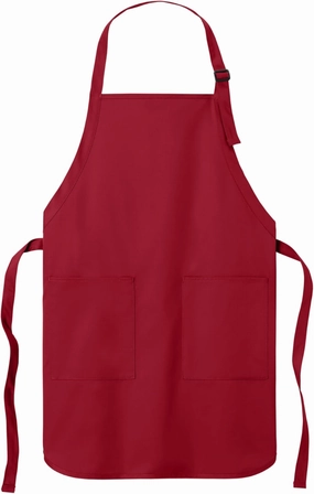 Port Authority Full-Length Two-Pocket Bib Apron