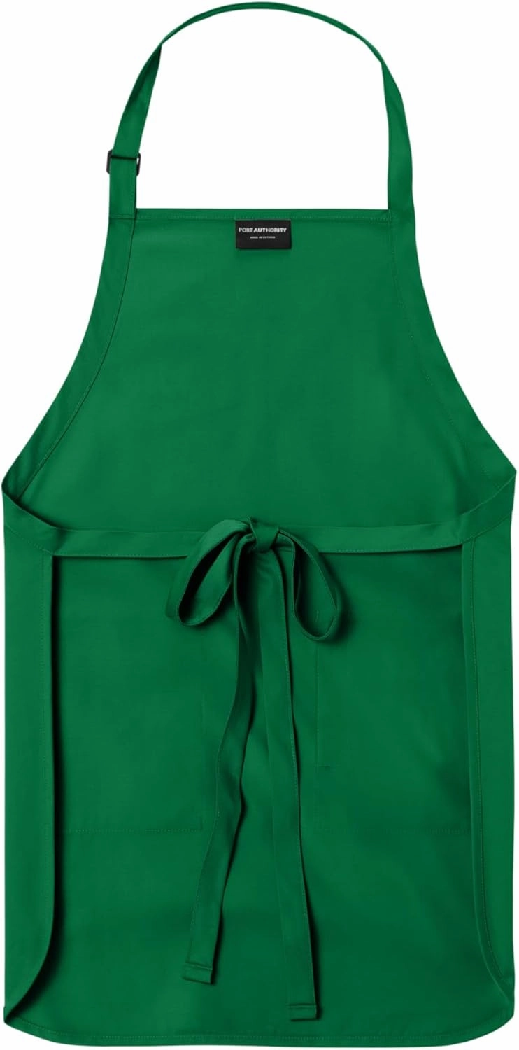 Port Authority Full-Length Two-Pocket Bib Apron