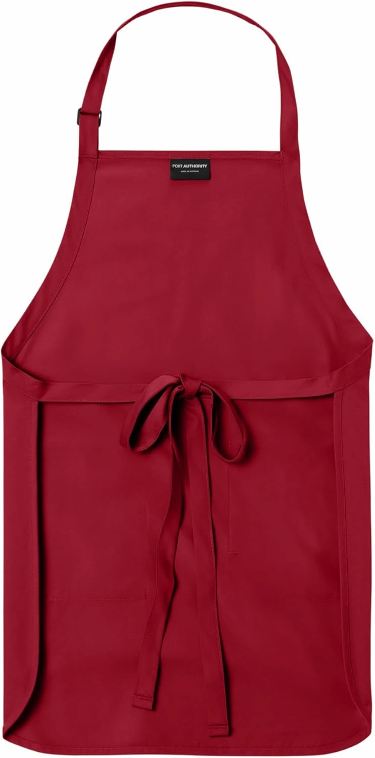Port Authority Full-Length Two-Pocket Bib Apron