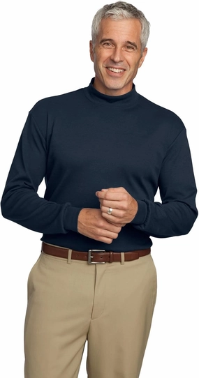 Port Authority Interlock Knit Mock Turtleneck. K321
