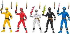 Power Rangers Lightning Collection 5-Pack Alien Rangers of Aquitar 6-inch Action Figures, Toys Kids Ages 4 and Up (Amazon Exclusive)