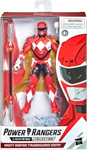 Power Rangers Lightning Collection Mighty Morphin Tyrannosaurus Sentry Exclusive Articulated Action Figure (Tyrannosaurus Sentry)