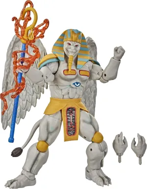 Power Rangers Lightning Collection Monsters Mighty Morphin King Sphinx 8-Inch Premium Collectible Action Figure Toy with Accessories
