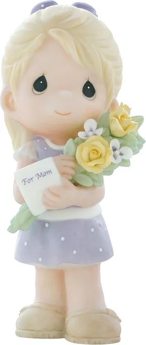 Precious Moments "Mom, Your Love Makes Me Blossom Figurine