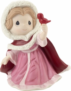 Precious Moments 201065 Disney Showcase Beauty and The Beast Friends Like You are A Beautiful Adventure Belle Bisque Porcelain Figurine
