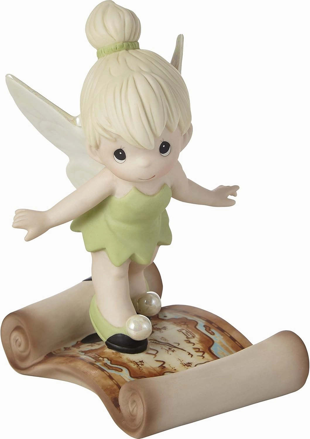 Precious Moments 202035 Disney Tinker Bell Faith, Trust, and Pixie Dust Bisque Porcelain Figurine