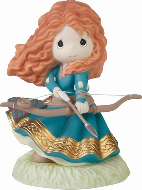 Precious Moments 231028 You Control Your Destiny Disney Merida Bisque Porcelain Figurine