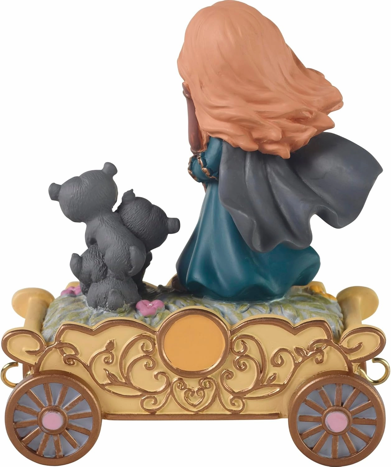 Precious Moments Disney Showcase Collection "Fulfill Your Dreams" - Age 12 Birthday Parade Resin Figurine, Disney Princess Merida Theme, 133406