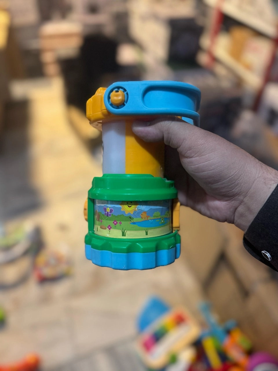 Preloved Fisher Price Laugh & Learn Camping Fun Lantern Toy