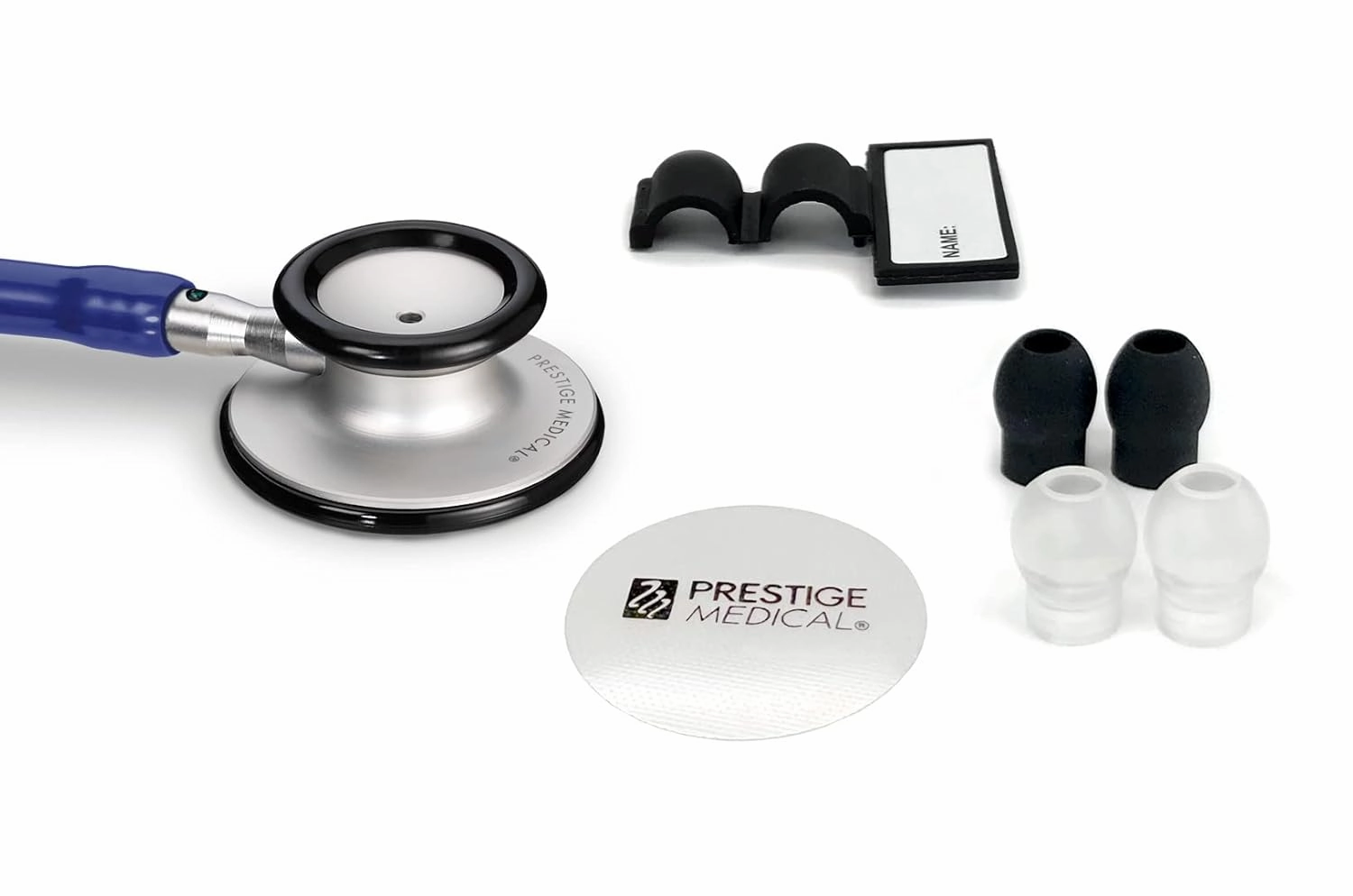 Prestige Medical Clinical Lite™ Stethoscope, Rainbow & Stealth/Black