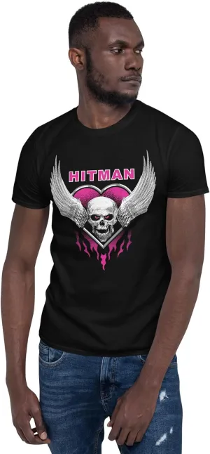 Pro Wrestling Tees Bret The Hitman Hart - Hart Skull T-Shirt