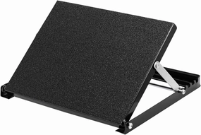 Professional Steel Calf Stretcher, Adjustable Ankle Incline Board and Stretch Board, Slant Board with Full Non-Slip Surface, 16" x 14", 4 Positions (500 LB Capacity)