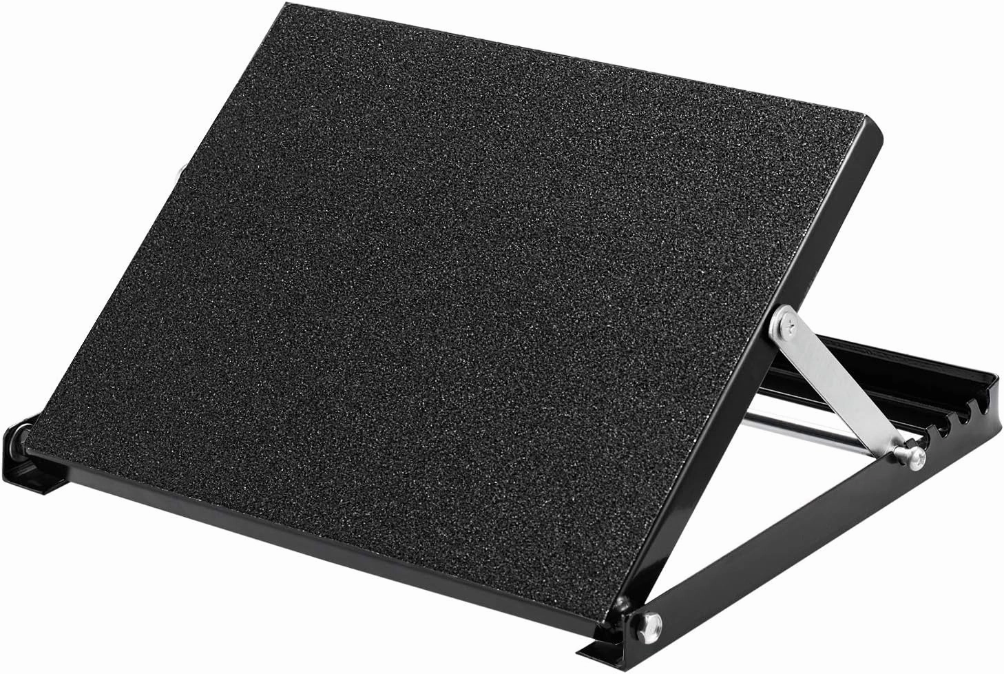 Professional Steel Calf Stretcher, Adjustable Ankle Incline Board and Stretch Board, Slant Board with Full Non-Slip Surface, 16" x 14", 4 Positions (500 LB Capacity)