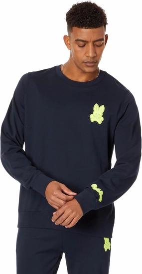 Psycho Bunny unisex-adult mens Cleveland Chainstitch Sweatshirt