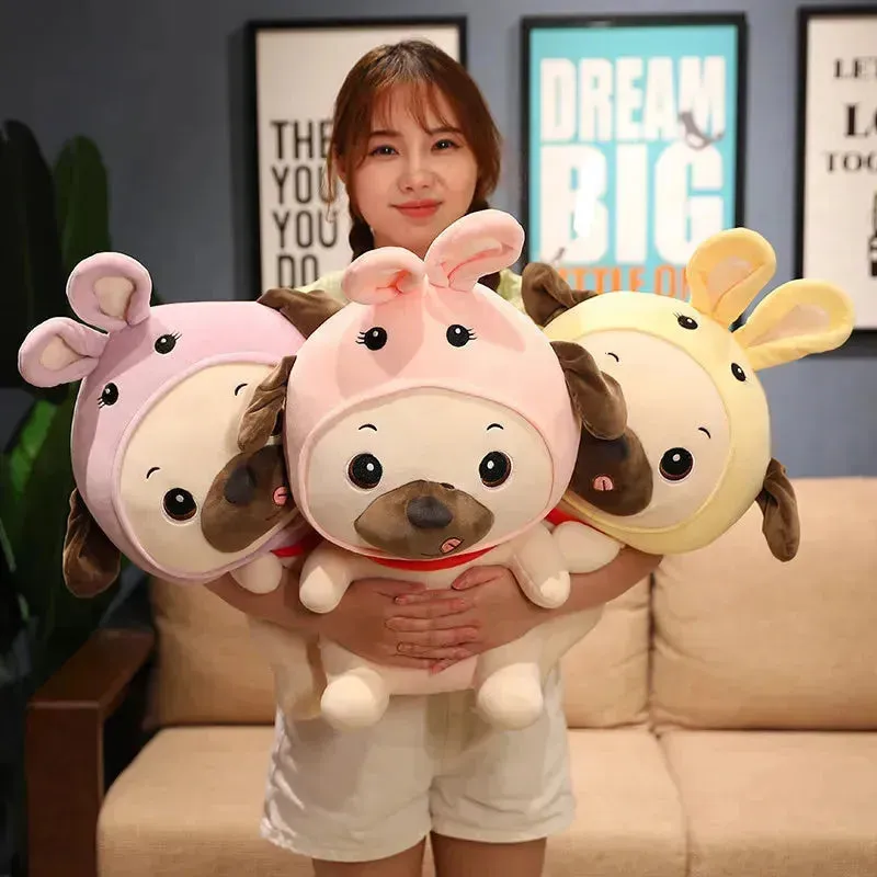 Pug Bunny Doll Plushie (30 cm)