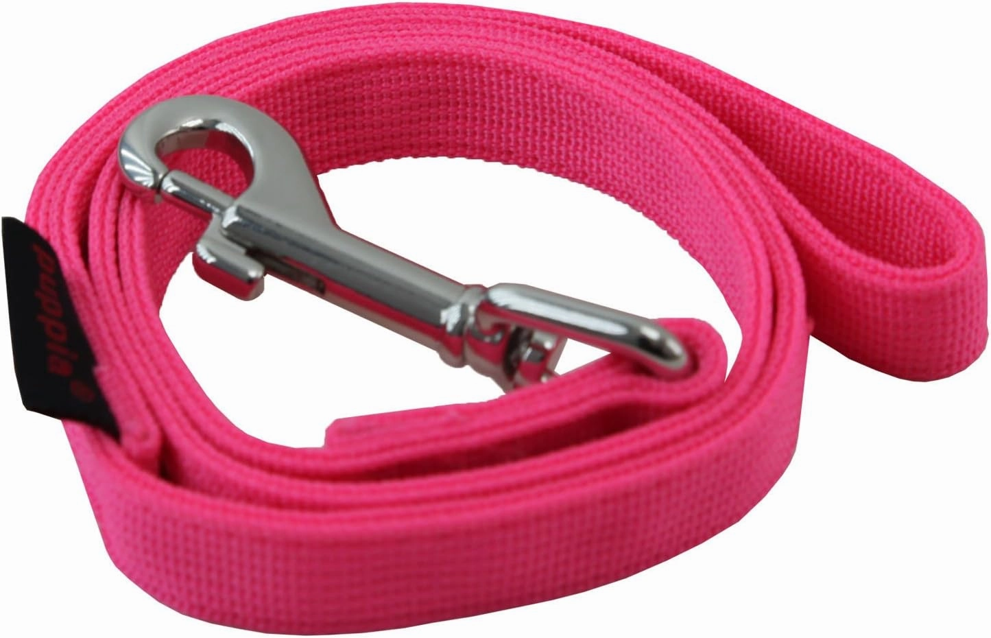 Puppia Authentic Neon Lead, Pink, Medium