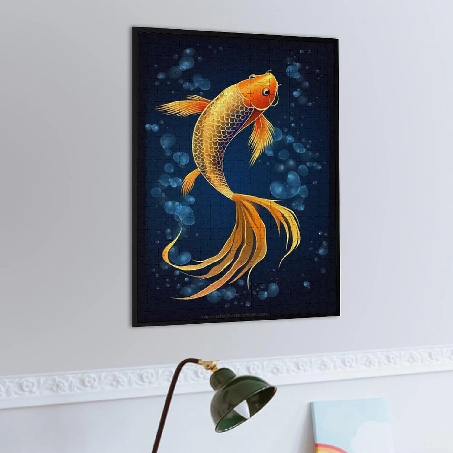 Puzzles for Adults 500 Pieces - Beauty Koi Fish Funny Boxed Puzzles,Challenging and Relaxing Gifts Idea for Puzzle Enthusiasts