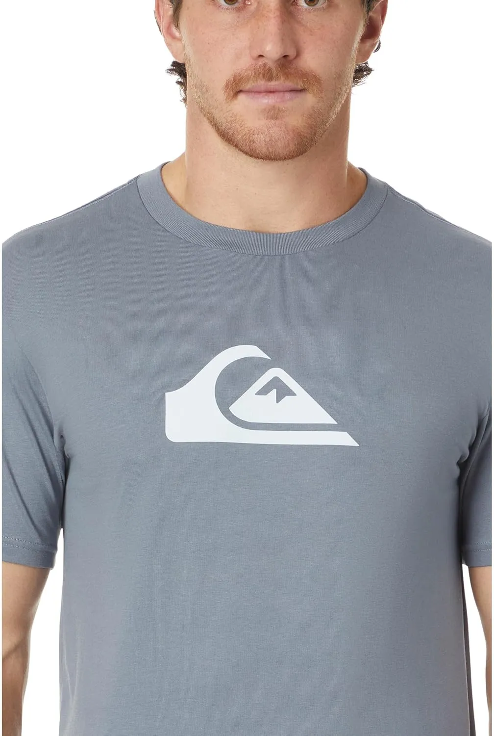 Quiksilver Men's Comp Logo Short Sleeve Screen Tee