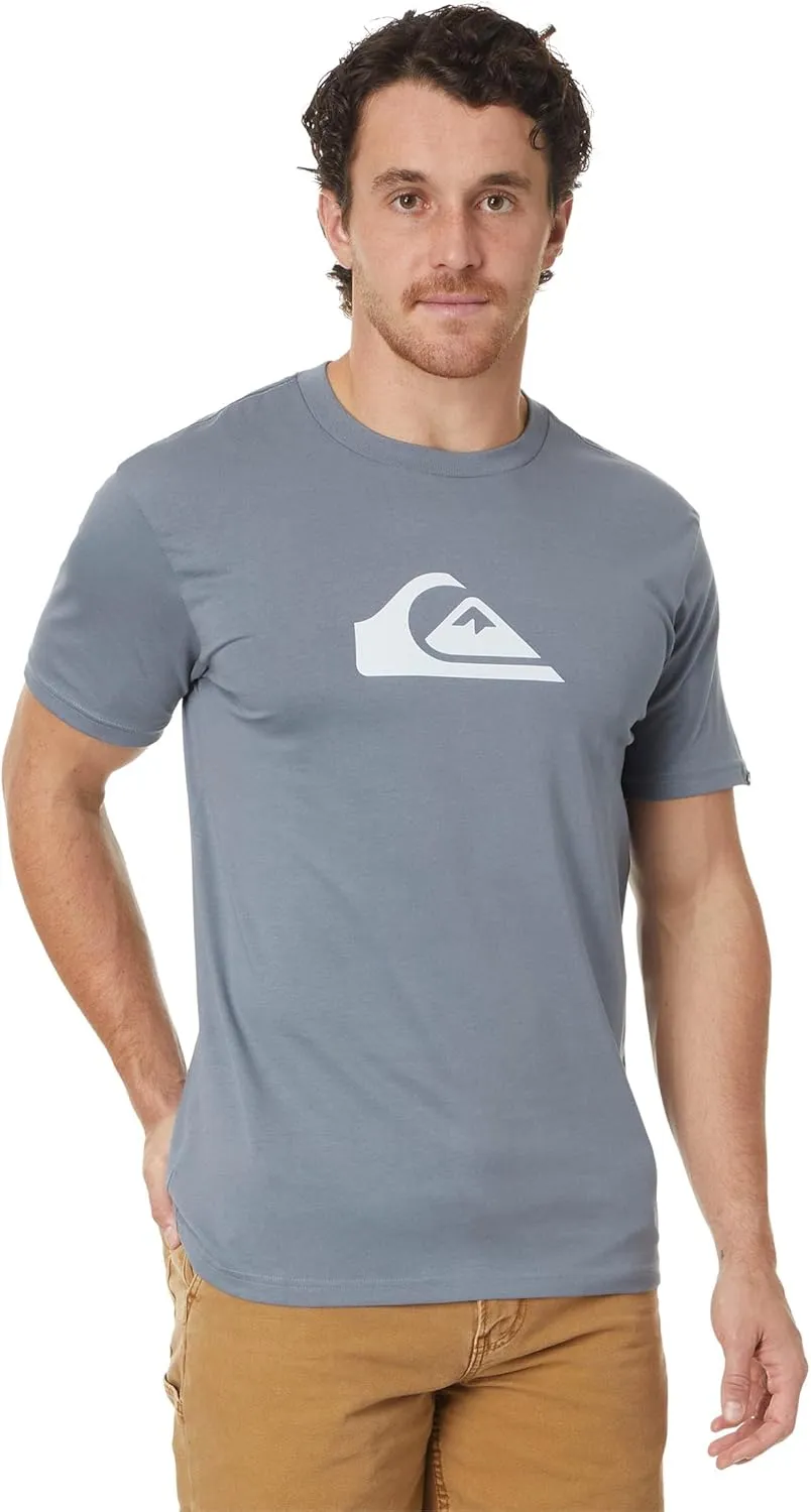 Quiksilver Men's Comp Logo Short Sleeve Screen Tee