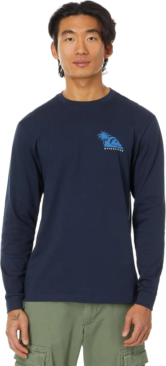 Quiksilver Men's Palm Island Long Sleeve Screen Tee