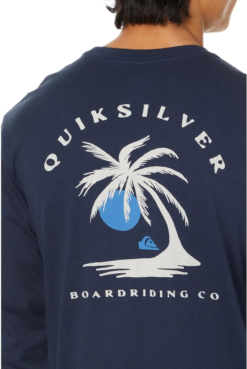 Quiksilver Men's Palm Island Long Sleeve Screen Tee