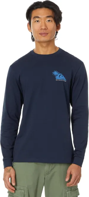 Quiksilver Men's Palm Island Long Sleeve Screen Tee
