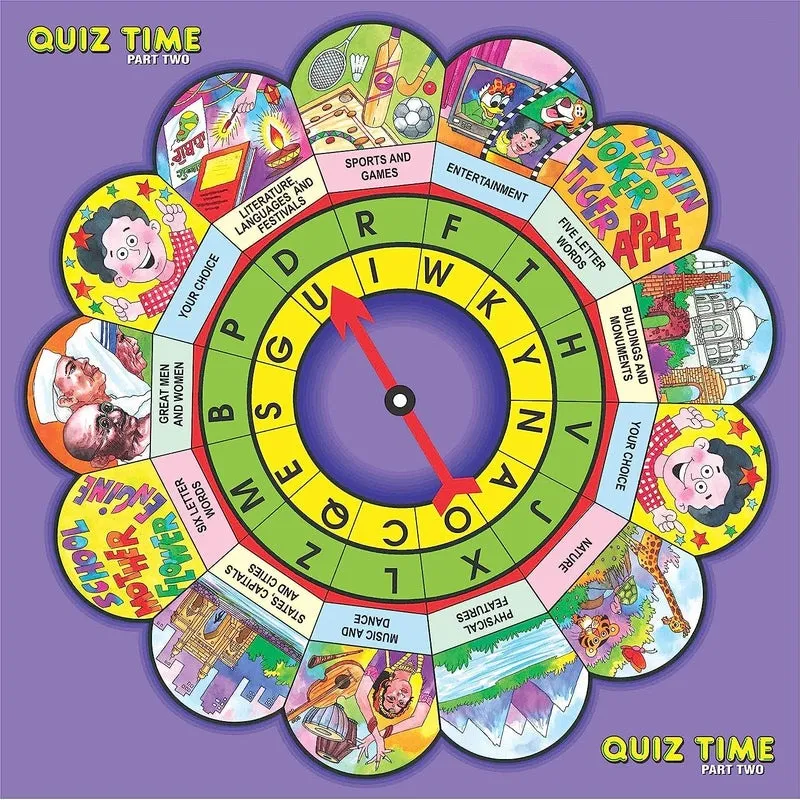 Quiz Time - II (Multiplayer Memory Game)