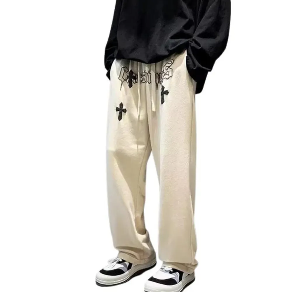"Hip Hop Cross Trendy Alphabet" Sweatpants