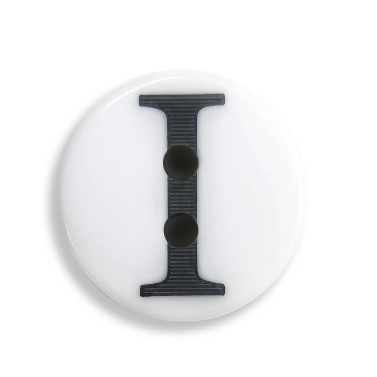 "I" Button (white)
