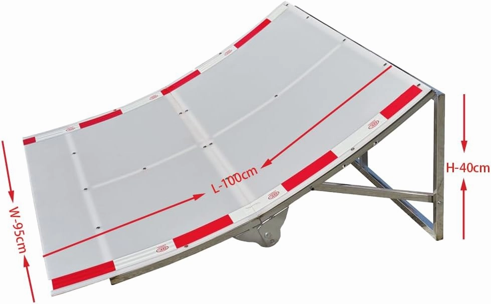 RC Car Jump Ramp RC Takeoff Board RC Stunt Playset for 1/5 1/10 1/12 1/14 1/16 RC Car (100 * 95 * 35/37/40cm)