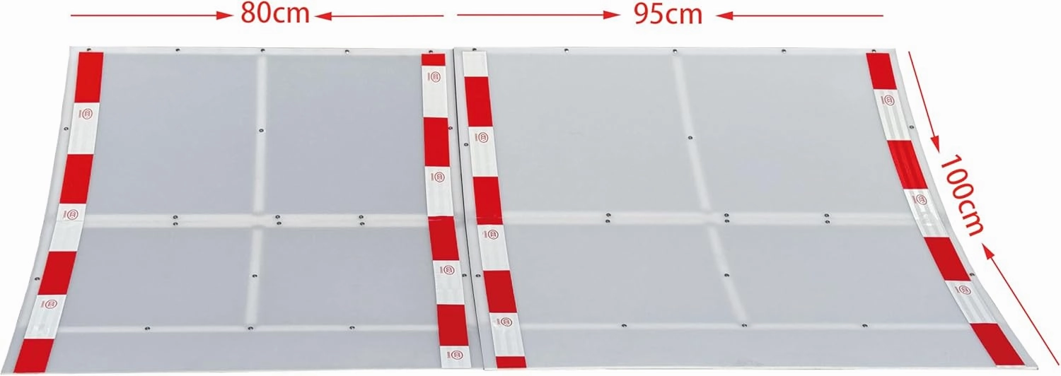 RC Car Jump Ramp RC Takeoff Board RC Stunt Playset for 1/5 1/10 1/12 1/14 1/16 RC Car (100 * 95 * 35/37/40cm)