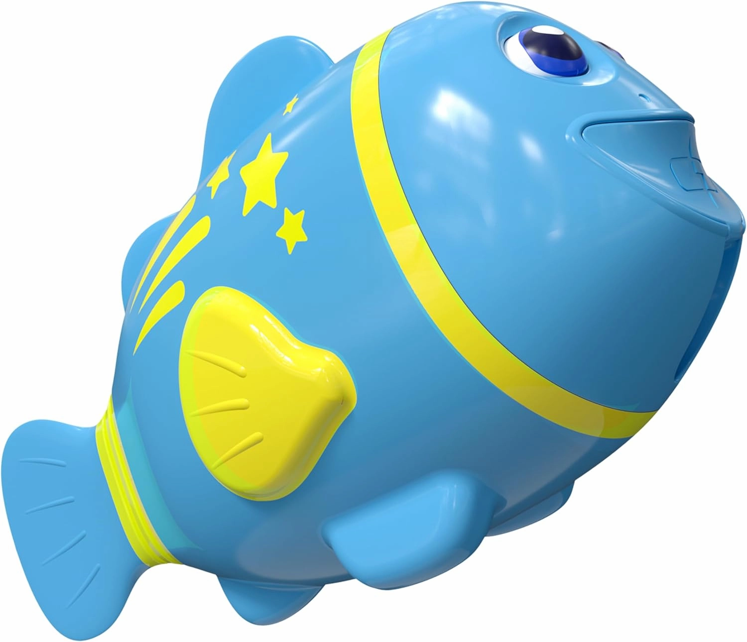 Rechargeable Swimming Fish Toy, Robot Water Toys with Temp-Color Eyes for Baby Bath, Alive Pool Diving Toys for Kids Swim, Bathtub, Water Table