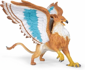 RECUR Griffin Hieracosphinx Figurine Collectible Action Figure Toys Office Table Decorations Statue - 7 Inches Long - Holiday Birthday for Men Women Boys Kids