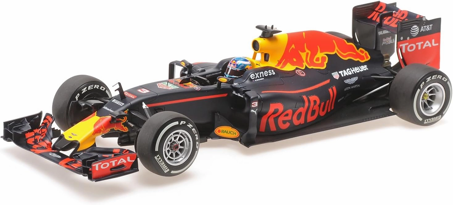 Red Bull Racing Tag Heuer RB12 Ricciardo Spanish GP 2016-1:18 - Minichamps