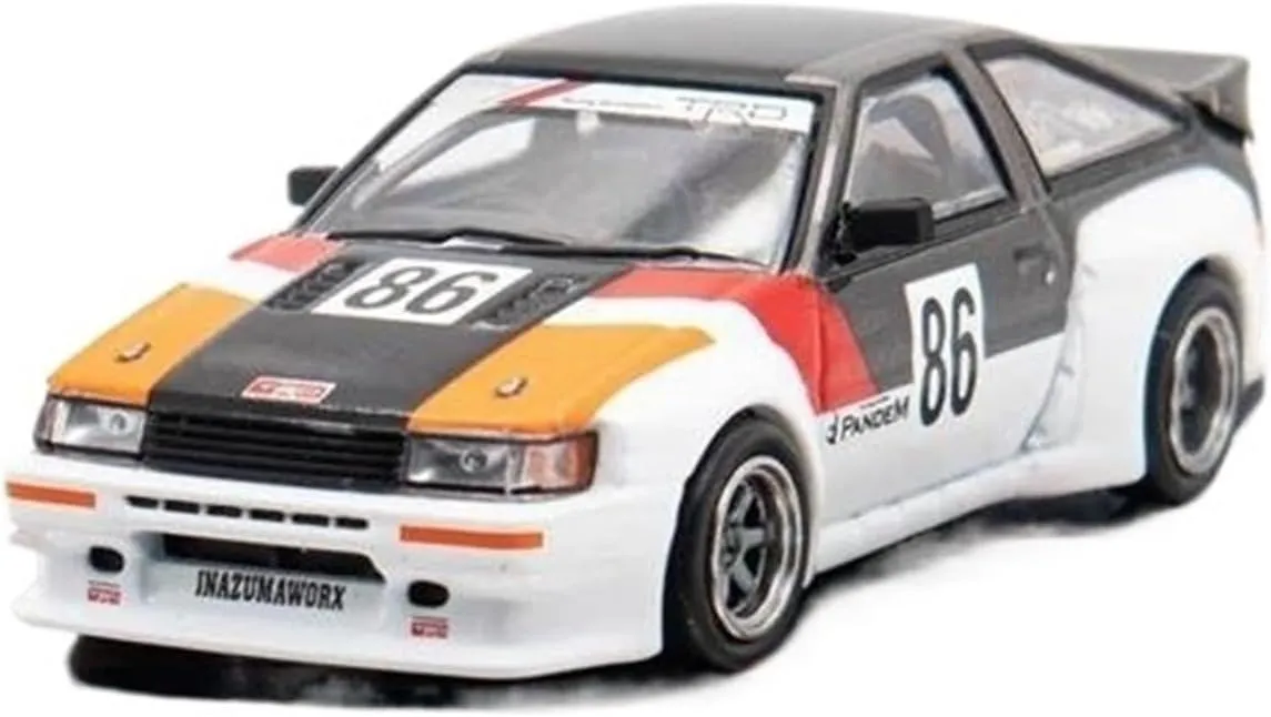 Resin Car Vehicle Model Fit for Levin Inazuma Worx PANDEM 1 64 Diecast Model Car Simulation Car Toy Boy Gift Festive Deluxe Gift