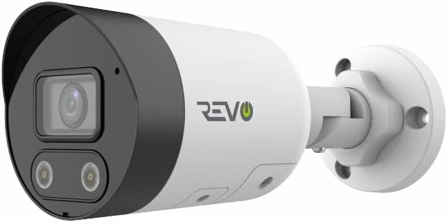 REVO America Ultra True 4K HD Smart Active Deterrence Bullet Security Camera