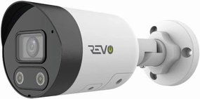 REVO America Ultra True 4K HD Smart Active Deterrence Bullet Security Camera