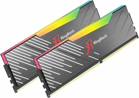 RGB Computer Desktop Memory Ram Hynix M-die DDR5 32GB(2x16GB) 6400MT/s CL32 1.4V with Heatsink for PC Gaming/Office/PS,Black