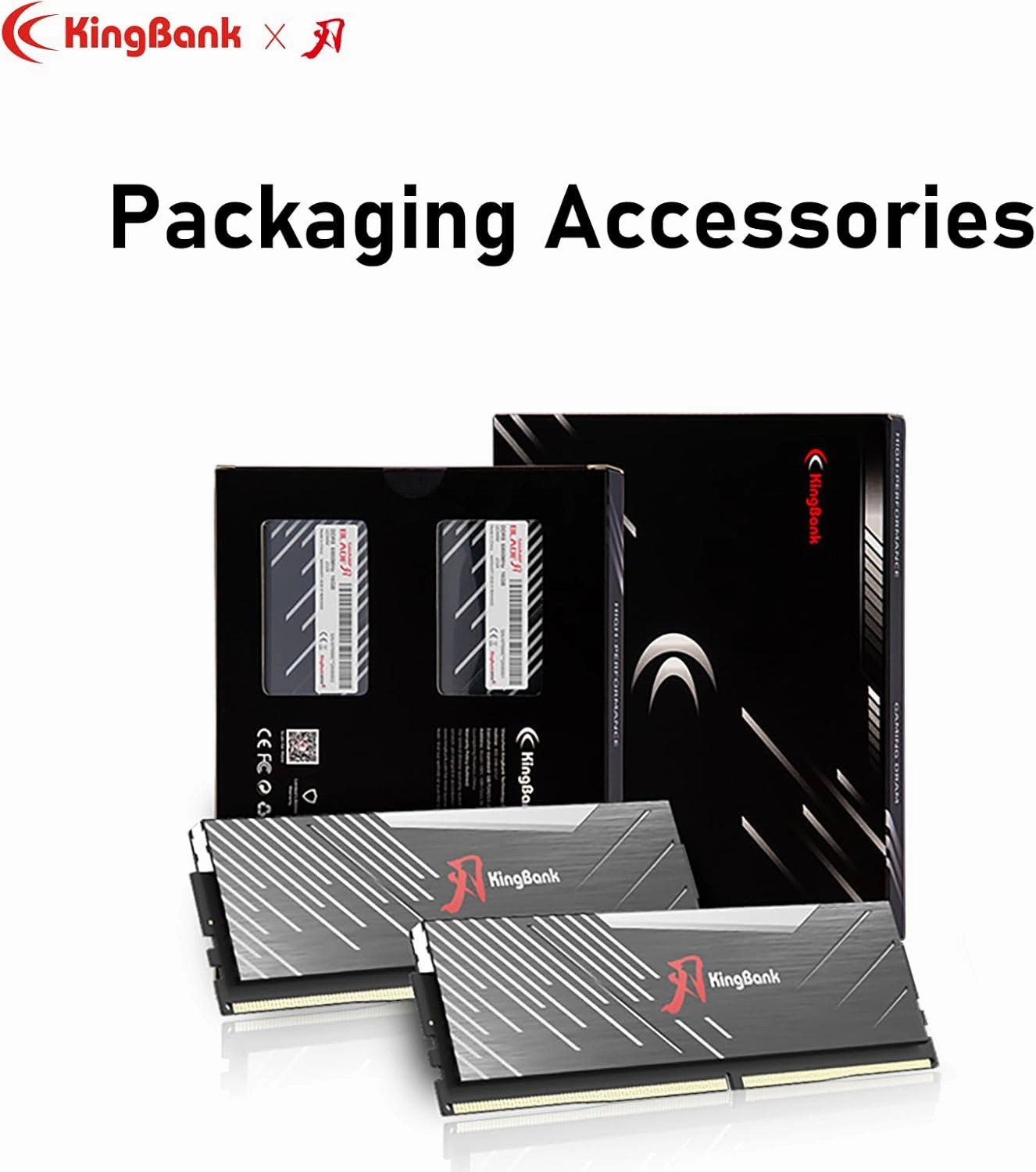 RGB Computer Desktop Memory Ram Hynix M-die DDR5 32GB(2x16GB) 6400MT/s CL32 1.4V with Heatsink for PC Gaming/Office/PS,Black