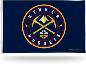 Rico Industries NBA Standard 3' x 5' Banner Flag Single Sided - Indoor or Outdoor - Home Décor