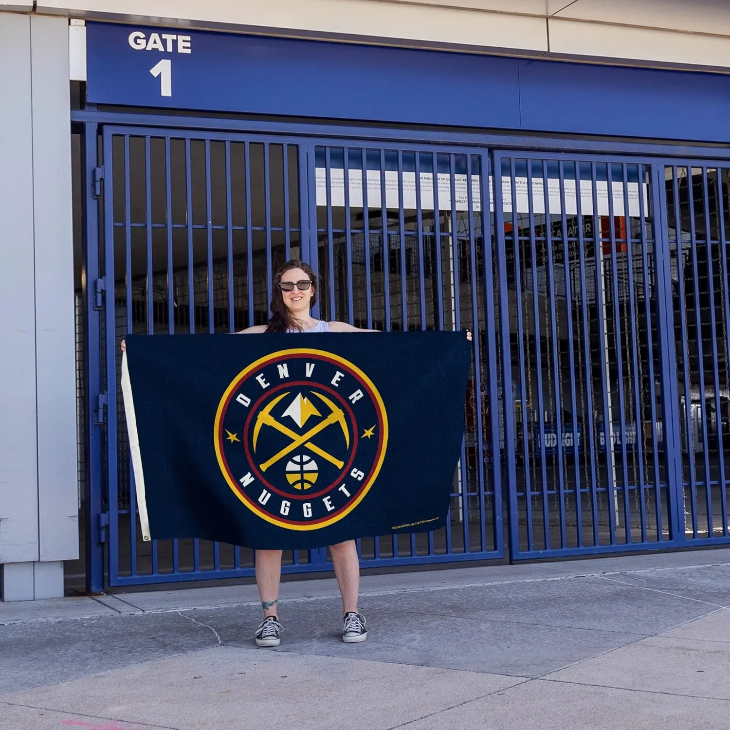 Rico Industries NBA Standard 3' x 5' Banner Flag Single Sided - Indoor or Outdoor - Home Décor