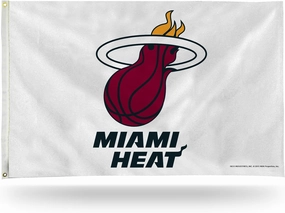 Rico Industries NBA 3-Foot by 5-Foot Single Sided Banner Flag with Grommets