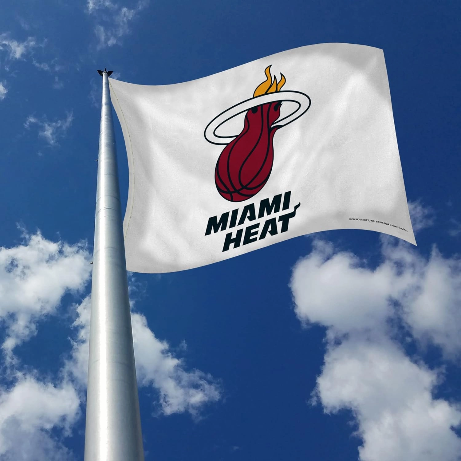 Rico Industries NBA 3-Foot by 5-Foot Single Sided Banner Flag with Grommets
