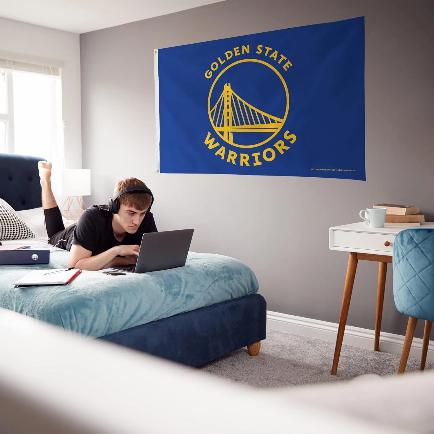Rico Industries NCAA Tide Standard 3' x 5' Banner Flag Single Sided - Indoor or Outdoor - Home Décor